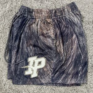 Rare INAKA POWER Mens Shorts- Wolf Fur Graphic-Size Small
